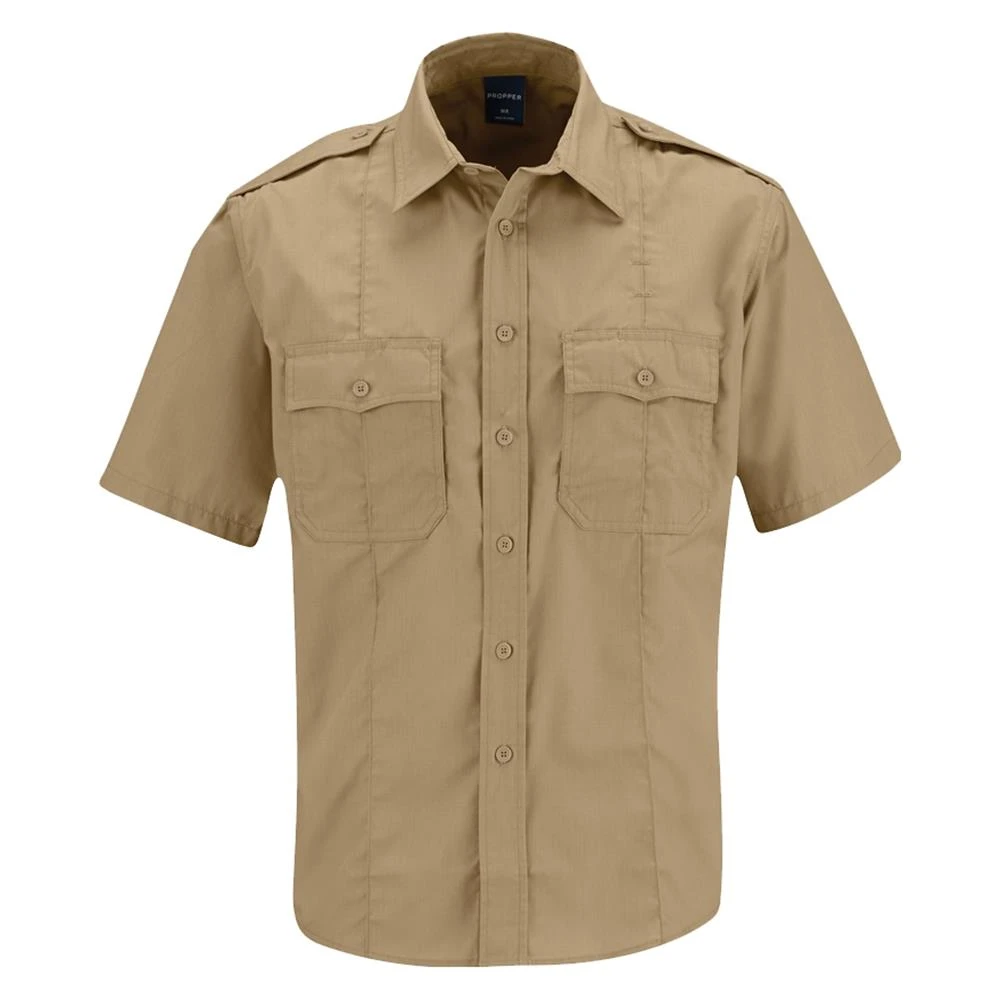 Men's Propper Class B Ripstop Shirt Khaki~1 3 Men's Propper Class B Ripstop Shirt Khaki~1