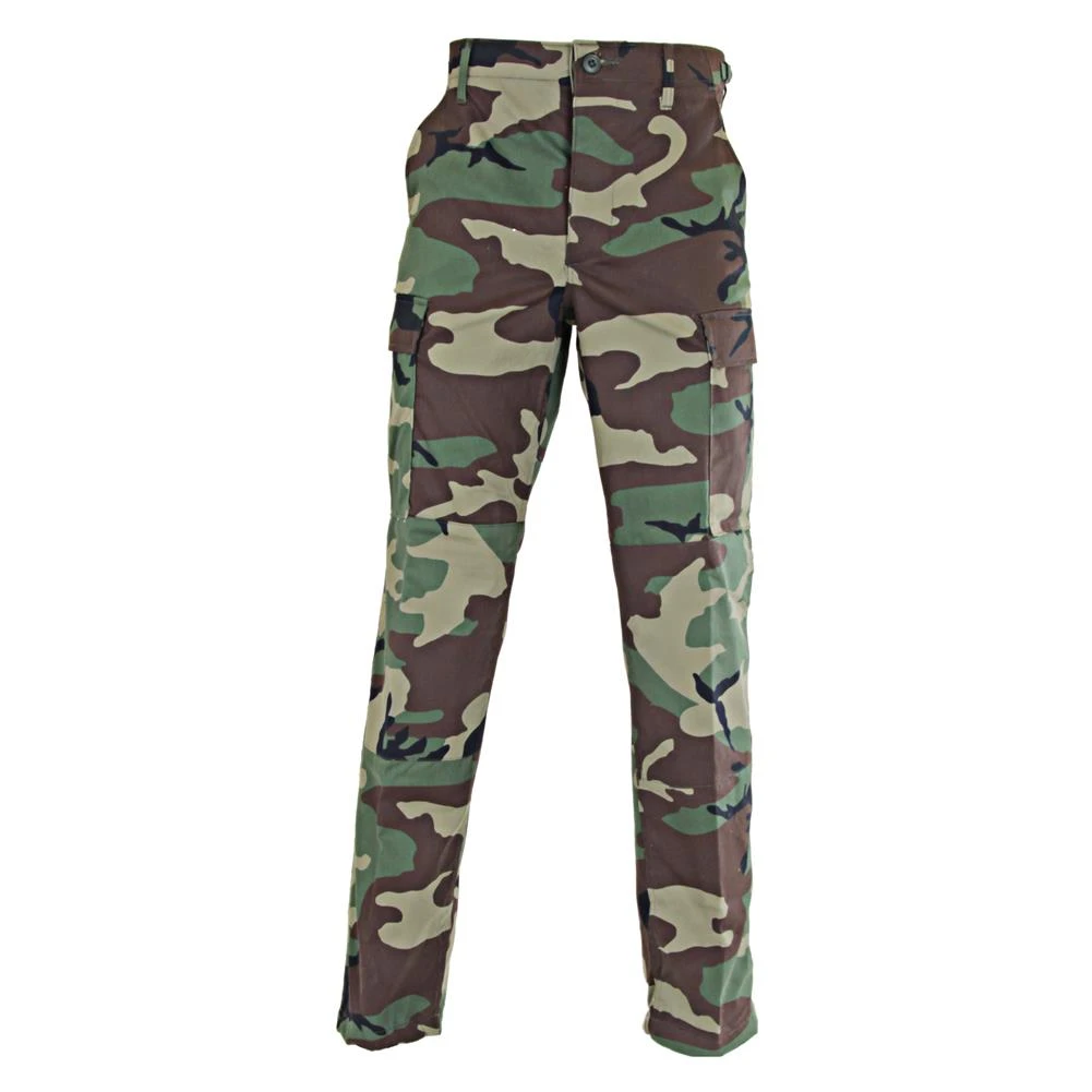 Men's Propper Cotton Ripstop BDU Pants Woodland 3 Men's Propper Cotton Ripstop BDU Pants Woodland