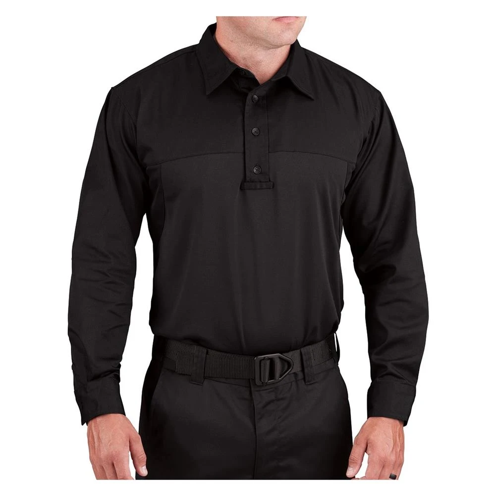 Men's Propper Duty Armor Long Sleeve Shirt Black~1 3 Men's Propper Duty Armor Long Sleeve Shirt Black~1