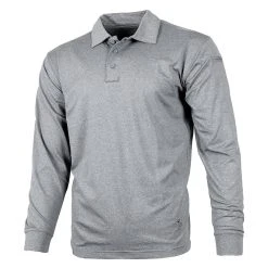 Men's Propper EdgeTec Long Sleeve Polo Gray~1