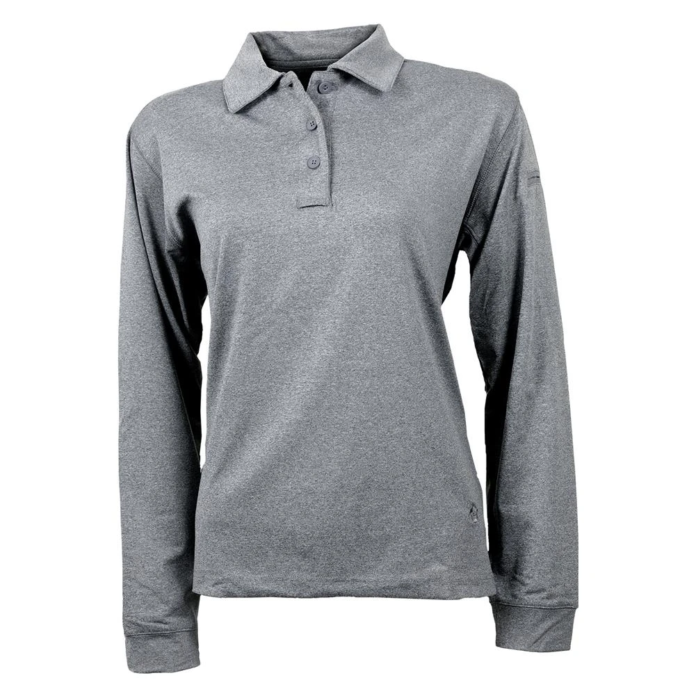 Women's Propper EdgeTec Long Sleeve Polo Gray~2 3 Women's Propper EdgeTec Long Sleeve Polo Gray~2