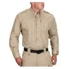 Men's Propper Lightweight Long Sleeve Tactical Dress Shirts Khaki -Propper Shop 0 1001 propper lightweight long sleeve tactical dress shirts khaki