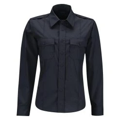 Women's Propper Long Sleeve Class B Ripstop Shirt Navy~2