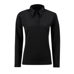 Women's Propper Long Sleeve ICE Polo Black