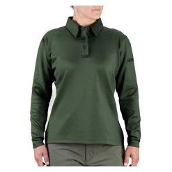 Women's Propper Long Sleeve ICE Polo Green