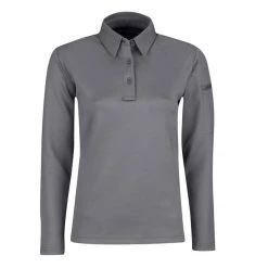 Women's Propper Long Sleeve ICE Polo Gray