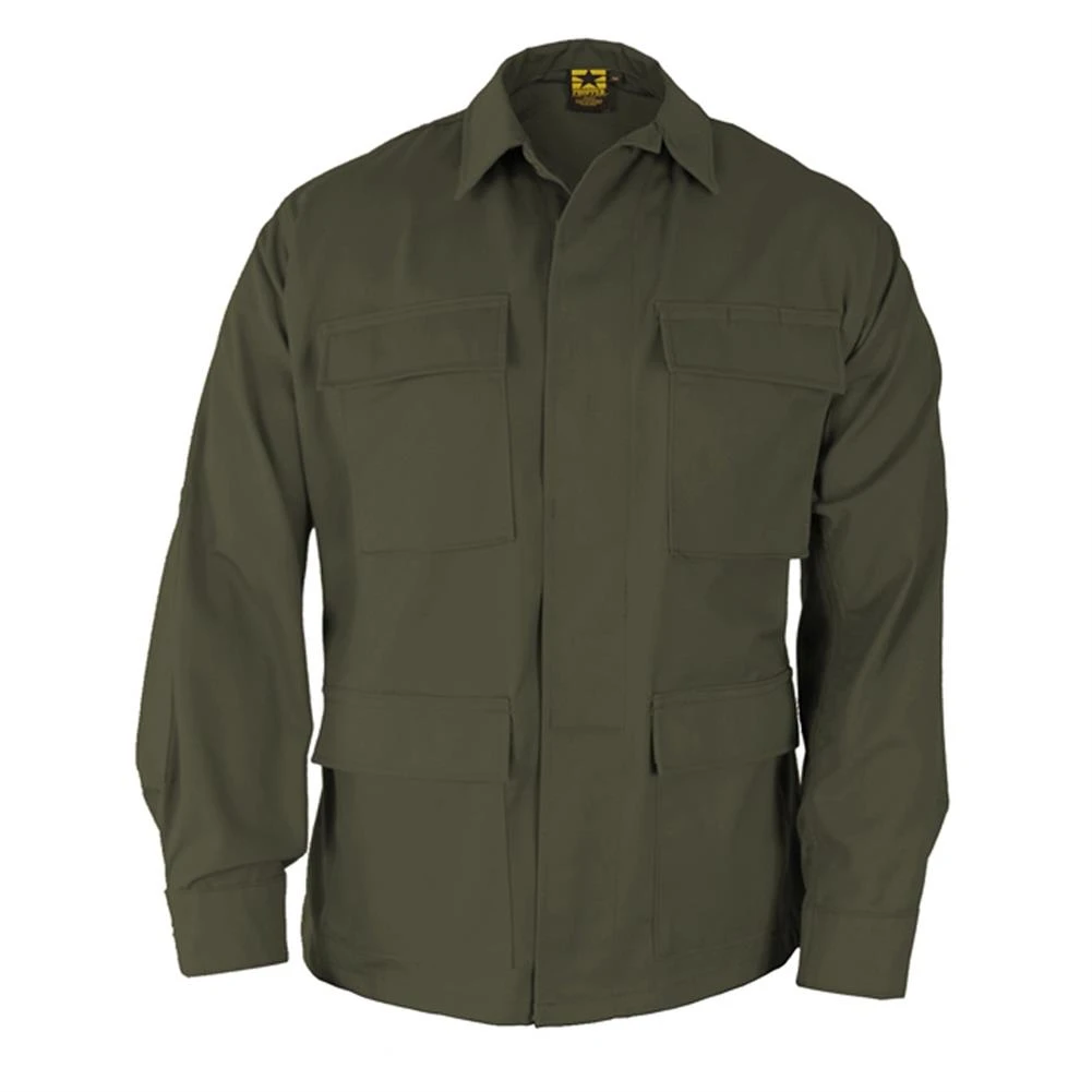 Men's Propper Poly / Cotton Twill BDU Coats Olive 3 Men's Propper Poly / Cotton Twill BDU Coats Olive