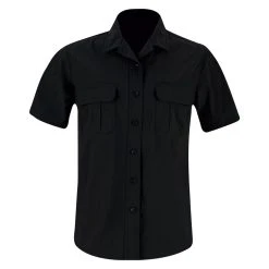 Women's Propper Short Sleeve Summerweight Tactical Shirt Black