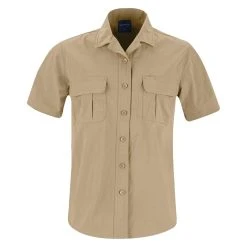 Women's Propper Short Sleeve Summerweight Tactical Shirt Khaki