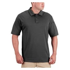 Men's Propper Uniform Cotton Polo Charcoal~1