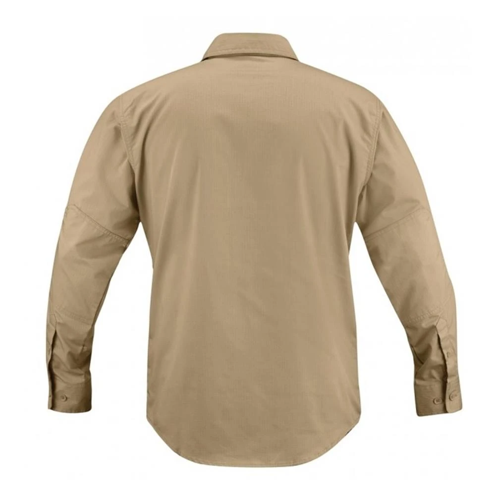 Men's Propper Long Sleeve Kinetic Shirt Khaki~1 4 Men's Propper Long Sleeve Kinetic Shirt Khaki~1 - Image 2