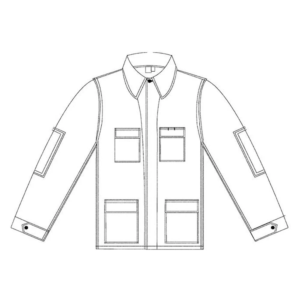 Men's Propper Poly / Cotton Twill BDU Coats Woodland 4 Men's Propper Poly / Cotton Twill BDU Coats Woodland - Image 2