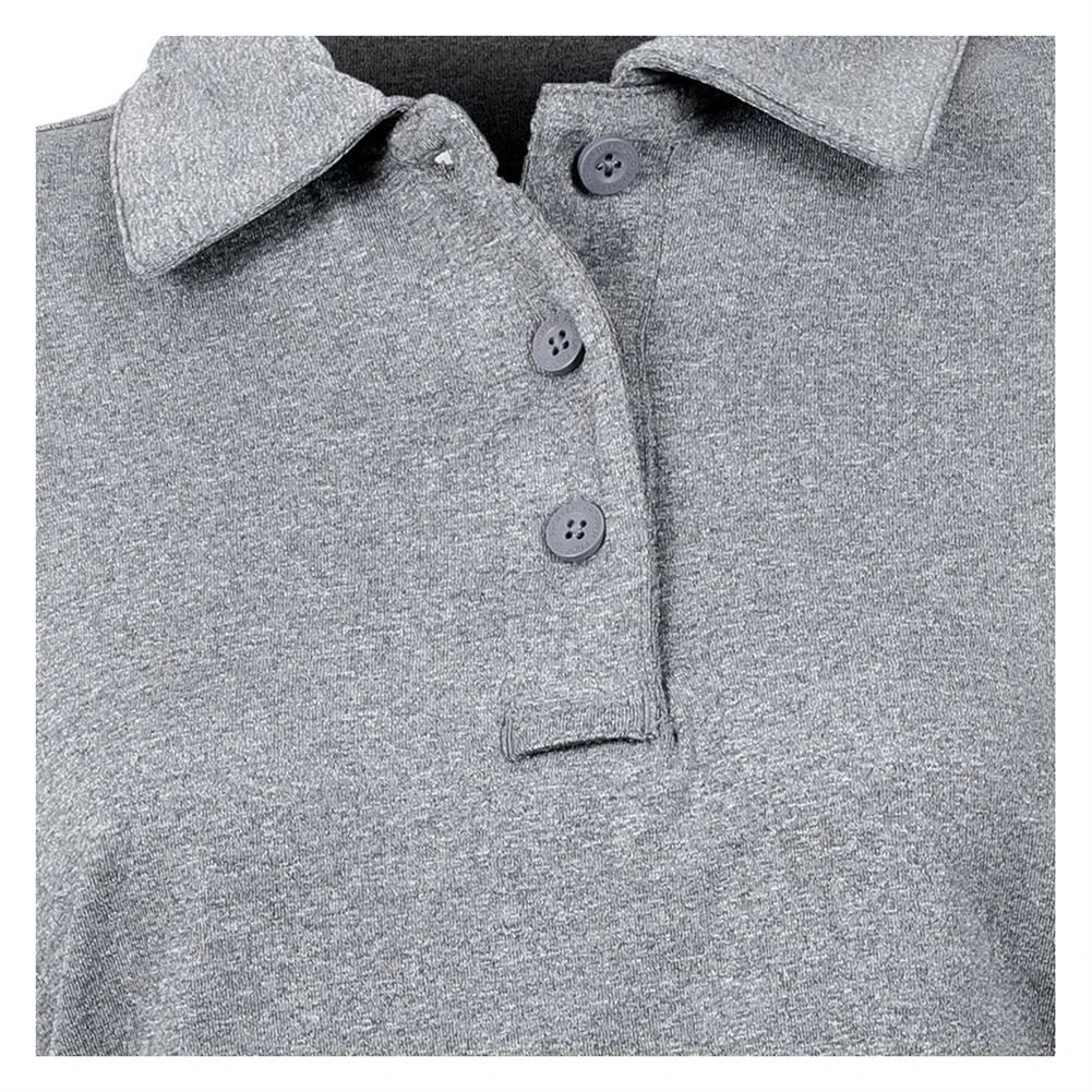 Women's Propper EdgeTec Long Sleeve Polo Gray~2 6 Women's Propper EdgeTec Long Sleeve Polo Gray~2 - Image 4